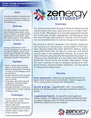 DevOps Case Study 2025 DevOps Case Study 2025