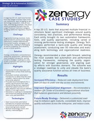 QA & Automation Case Study 2025