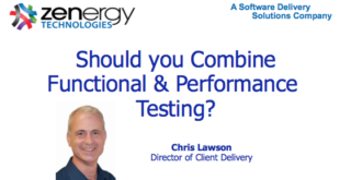 Should you Combine Functional and Performance Testing?